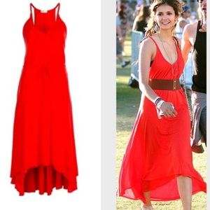 AG Red Hi Lo Dress as seen on Nina Dobrev